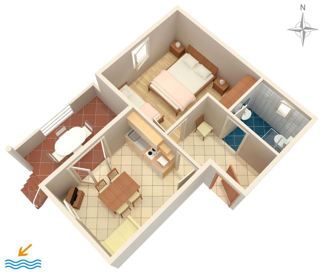 Apartment Vrsi - Mulo 5951A Ngoại thất bức ảnh